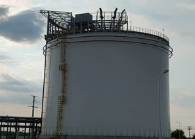 liquid propane atmospheric storage tank